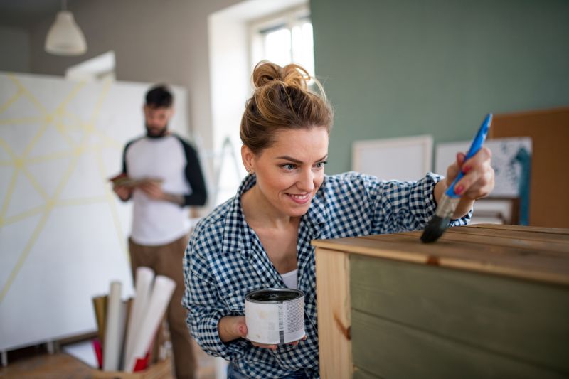 Armoire Painting in Waco, TX