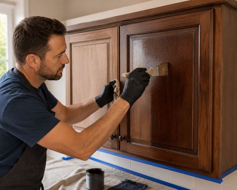 Cabinet Glazing Service in Cincinnati, OH